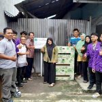 Polmed Bantu Peternak Kambing di Dusun XIII Desa Pulau Gambar Sergai