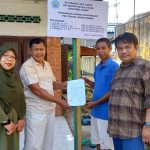 Tim Pengabdian Polmed Serahkan Bantuan Mesin Pencacah Rumput Gajah kepada Mitra di Dusun I Kapitan Desa Karang Anyar Secanggang Langkat